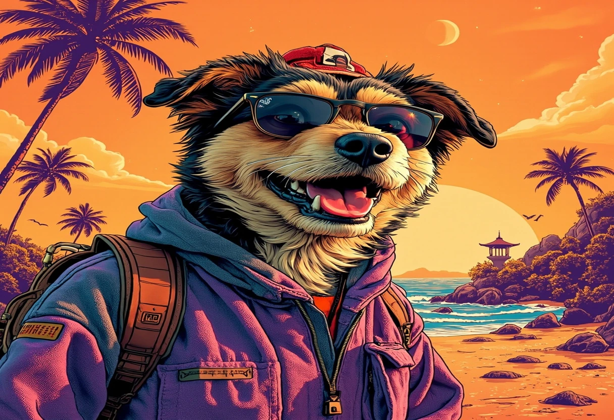 Hund am Strand im Urlaub – entspanntes Reisen mit Hund